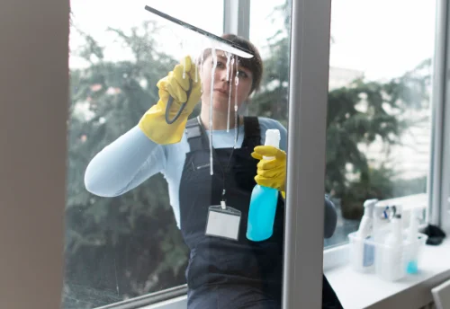Nettoyage de vitres intérieures et extérieures à Crouay